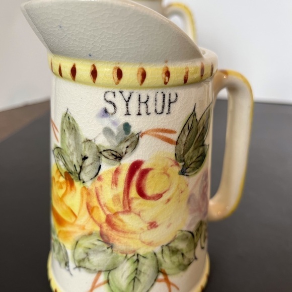 Vintage Ceramic Pitchers - Batter, Syrup, Butter - Picture 3 of 9